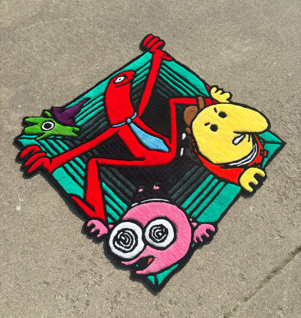 Programming Rug Smiling Friends – Program Rug